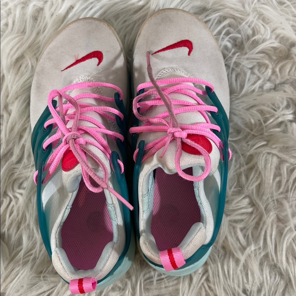 Nike Air Presto 'White Jade Ice' Kids Shoes Size 2Y - Picture 6 of 11